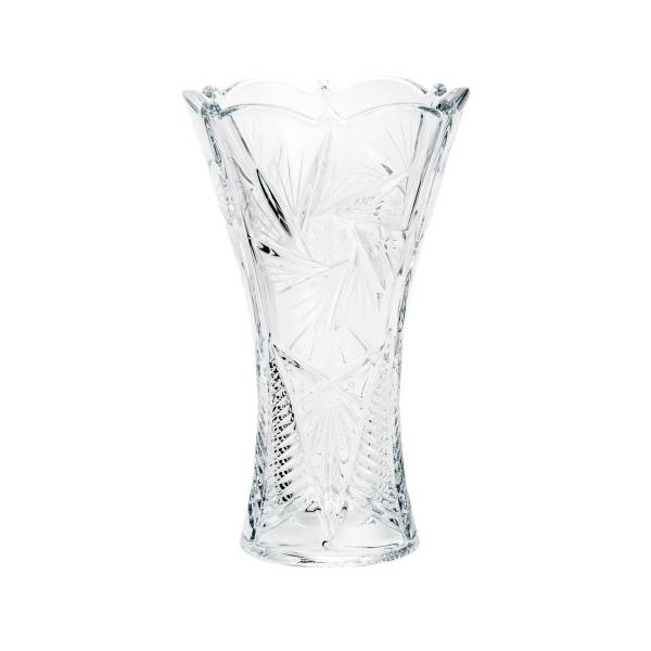 Vaso de Cristal Bojudo Pinweel Luxo 25 Cm Bohemia - 5795