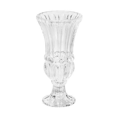 Vaso de Cristal C/pé Athena 15x30cm - Wolff