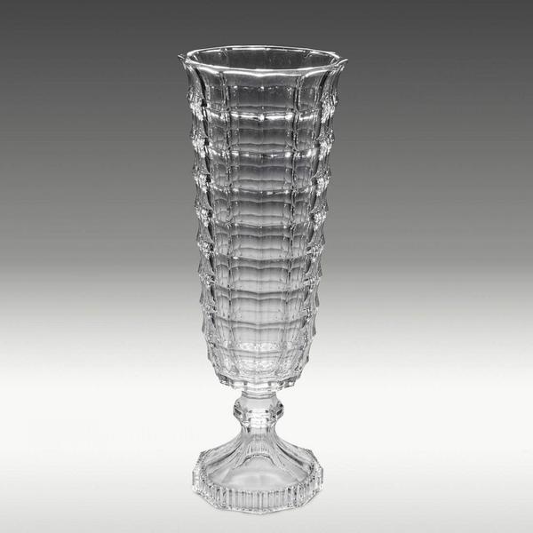 Vaso de Cristal com Pé 14,5cmx40cm Mauricius Rojemac Transparente