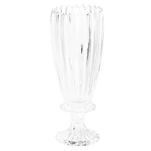 Vaso de Cristal com Pé 14x36.5cm Geneva Wolff