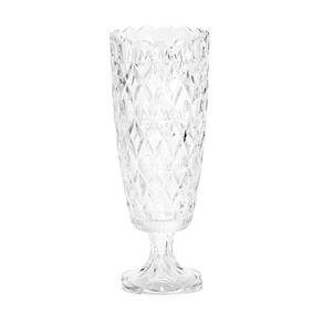 Vaso de Cristal com Pé Angélica - F9-25552 - Transparente