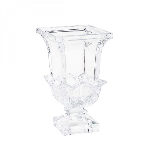 Vaso de Cristal com Pé Deco 14Cmx24,5Cm Rojemac Transparente