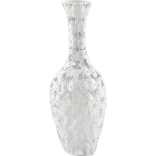 Vaso de Ferro Esmaltado Prestige Branco 25x25x65,5cm - Rojemac