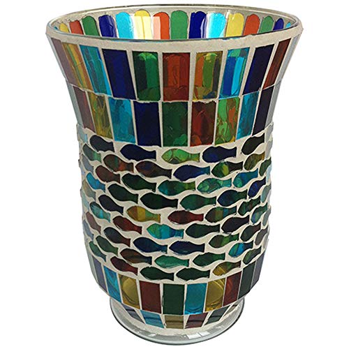 Vaso de Mosaico - 14x20 Cm
