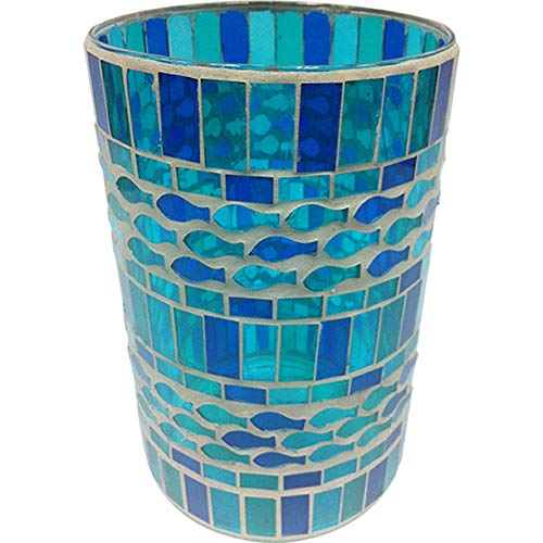 Vaso de Mosaico - 12x20 Cm