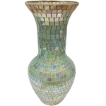 Vaso De Mosaico - D 19x38 Cm