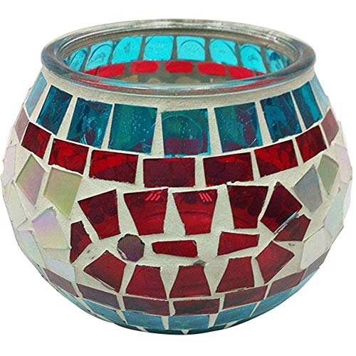 Vaso de Mosaico - D 13x9 Cm