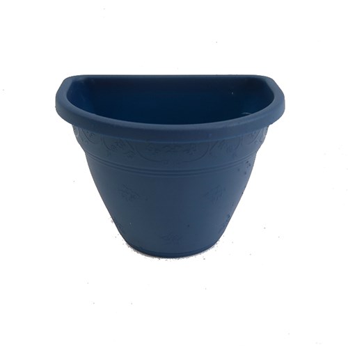 Vaso de Parede - Azul Marinho - 15 Cm - Kit 24 Un + Brinde