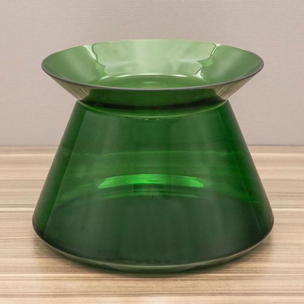 Vaso de Vidro 26cm Verde - Toyland
