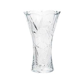 Vaso de Vidro Sodo-Cálcico C/Titânio Acinturado Pinweel Luxo - Transparente
