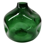 Vaso De Vidro Verde 24 Cm