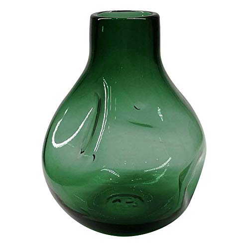 Vaso de Vidro Verde