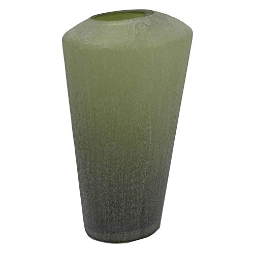Vaso de Vidro Verde