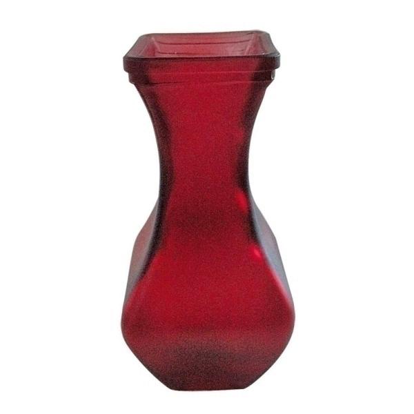 Vaso de Vidro - Vermelho - Btc Decor