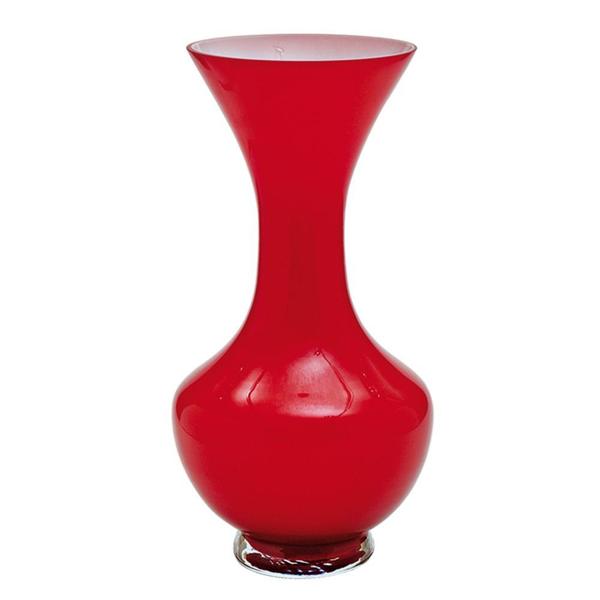 Vaso de Vidro- Vermelho - Btc Decor