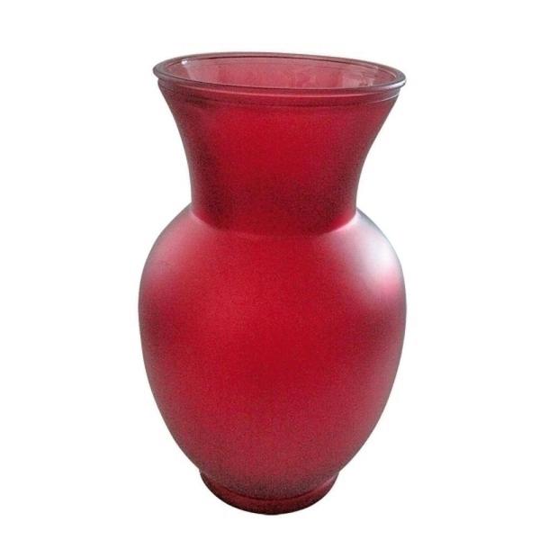 Vaso de Vidro - Vermelho - Btc Decor