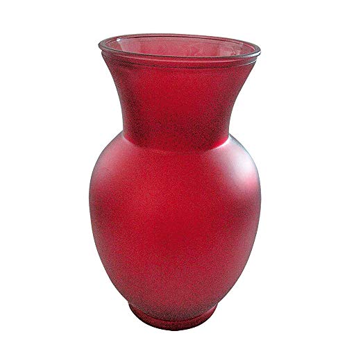 Vaso de Vidro - Vermelho