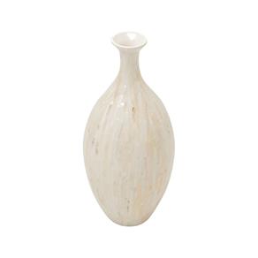 Vaso Decorativo 41cm de Cerâmica Ornamental Acinturado Carmen Prestige - R25396