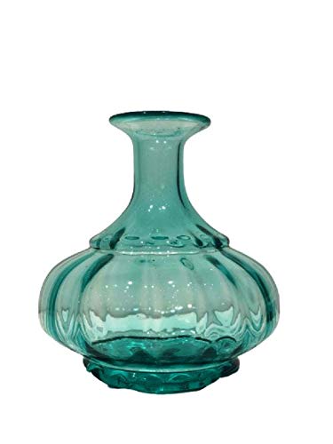 Vaso Decorativo de Vidro Verde 20 X 20 X 22 Cm