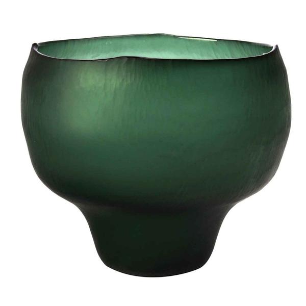 Vaso Decorativo de Vidro Verde - Btc