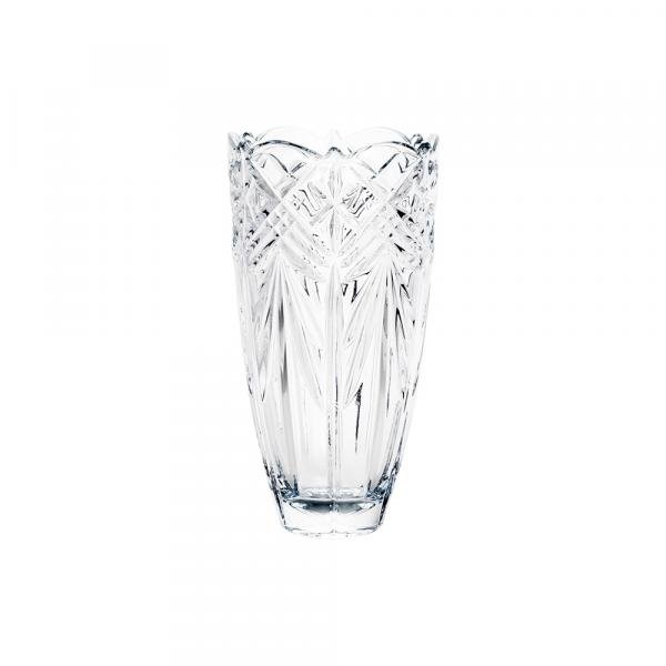 Vaso em Cristal Bohemia Taurus 30cm Incolor
