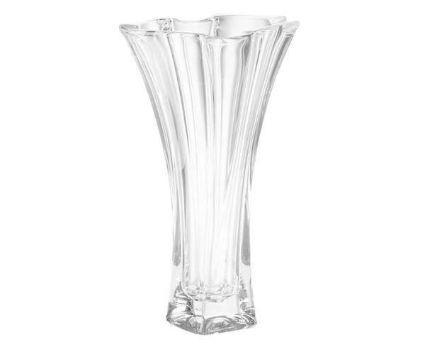 Vaso em Cristal Neptun Transparente - 26,5cm - Bohemia