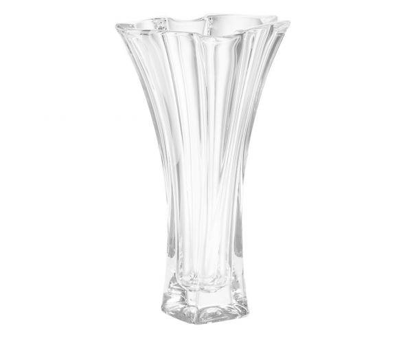 Vaso em Cristal Neptun Transparente - 32cm - Bohemia