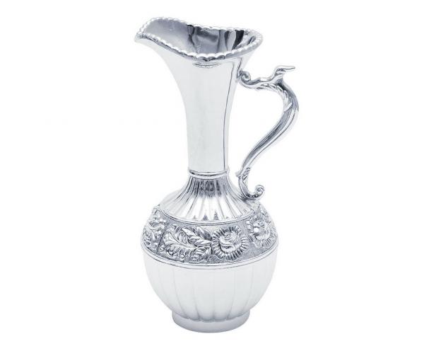 Vaso em Prata Galahad - 28cm - Rojemac