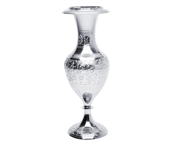 Vaso em Prata Kashmiri - 20cm - Prestige