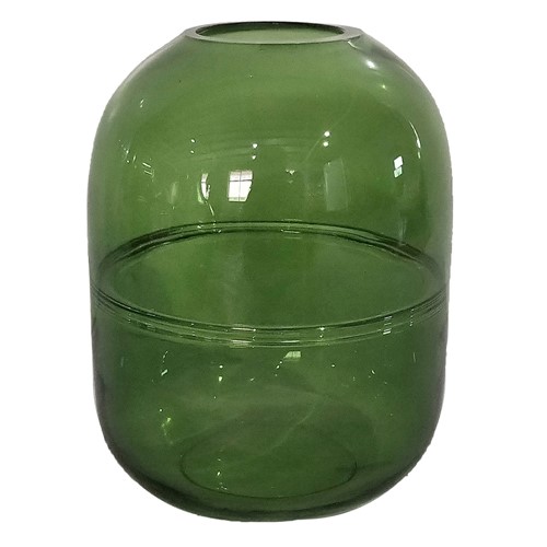 Vaso em Vidro Verde