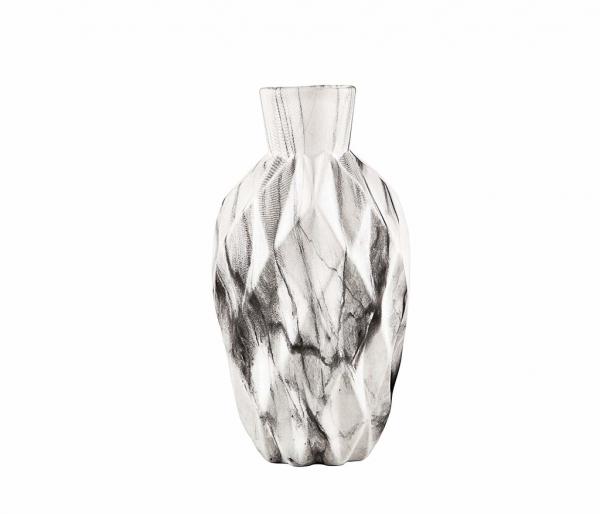Vaso MarmorIzado em Cerâmica Mart Collection 6982