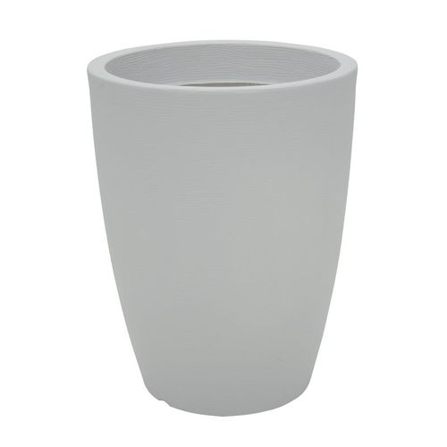Vaso Plastico Thai 58 Cm Branco
