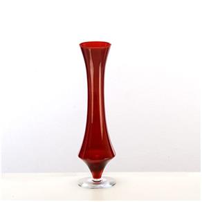 Vaso Vermelho de Vidro Luvidarte - 408G
