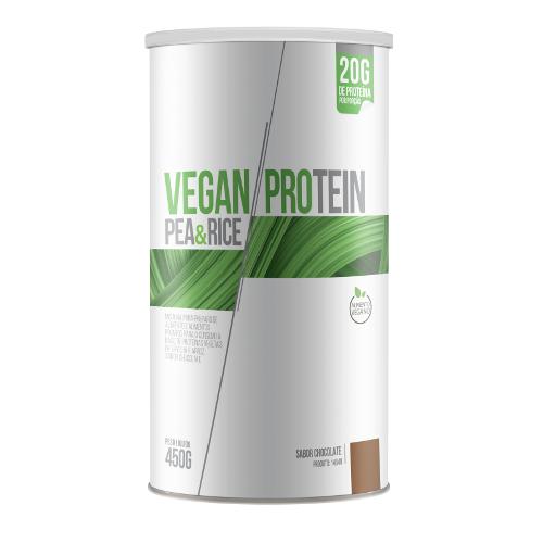 Vegan Protein Pea Rice Chocolate Chá Mais 450g