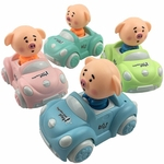 LOS Crianças Presentes Inércia Car Mini engraçado Pig Toy carro dos desenhos animados bonito (cor aleatória) Vehicle Mobile toy