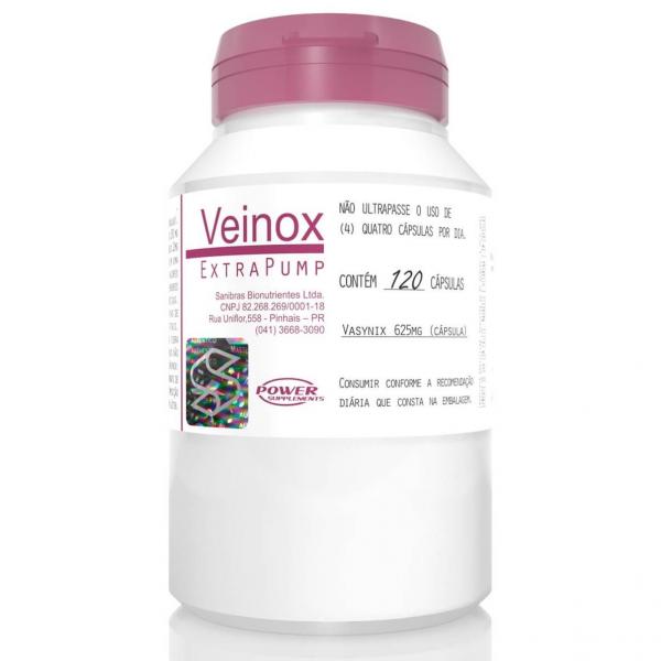 Veinox Power Supplements - 120 Caps