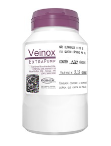 Veinox - Power Supplements - 120 Cápsulas