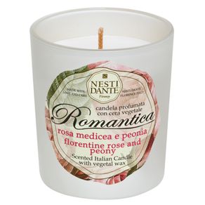 Vela Perfumada Nesti Dante Romantica Rosa Florentina e Peônia 160g