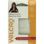 Velcro - Adesivo Para Tecidos - Branco - 3 unidades