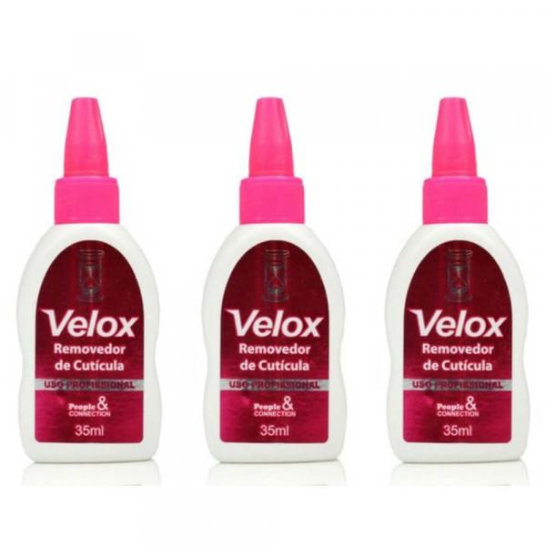 Velox Removedor de Cutícula 35ml (Kit C/03)