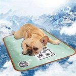 Ver?o Sponge Pet Ice Cooling Pad Cat Bed Teddy Colch?o Mat Cooling