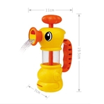 Verão engraçado Lanpet Cikoo ABS brinquedo para crianças Pistola de água Bomba de spray Duck Piscina Bathtub18feb26