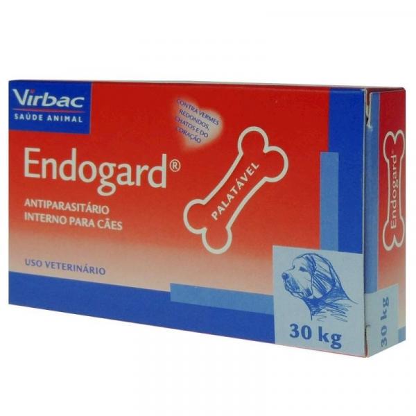 Vermifugo Endogard para Caes 30kg (6 Comprimidos) - Virbac