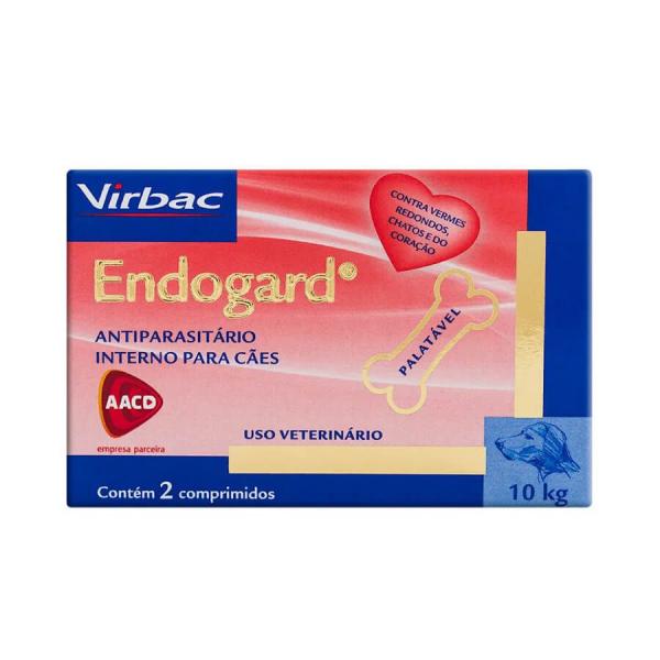 Vermífugo Virbac Endogard 10 Kg
