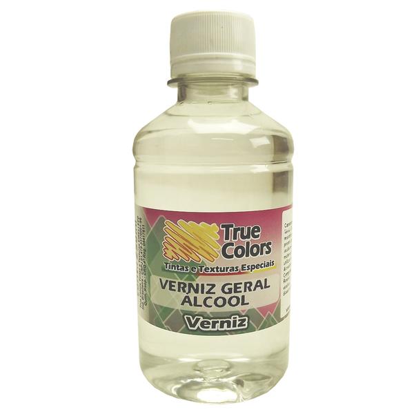 Verniz Geral Alcool 250ml - True Colors - True Colors