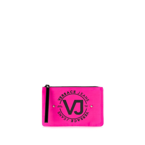 Versace Jeans Necessaire com Logo - Rosa