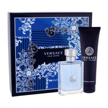 Versace Perfume Pour Homme Edt 100 Ml + Body Shampoo 150 Ml