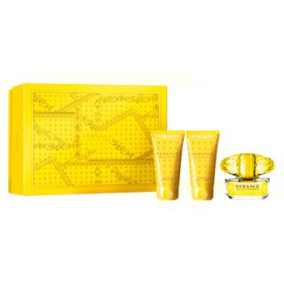 Versace Yellow Diamond Kit - Eau de Toilette + Loção Corporal + Gel de Banho Kit