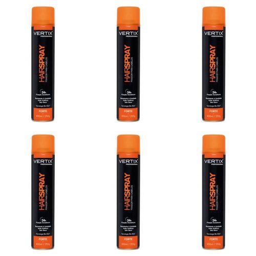 Vertix Hair Spray Forte 400ml (kit C/06)