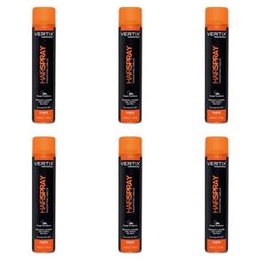 Vertix Hair Spray Forte 400ml - Kit com 06